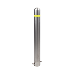 Bolardo Fijo de Acero Inoxidable de 900 mm de Altura 
