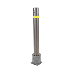 Bolardo Desmontable de Acero Inoxidable  de 900 mm de Altura /  Ideal para aplicaciones de delimitaciones vehiculares y peatonales 