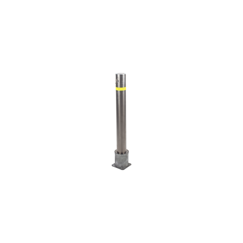 Bolardo Desmontable de Acero Inoxidable  de 900 mm de Altura /  Ideal para aplicaciones de delimitaciones vehiculares y peatonales 