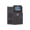 Teléfono IP Empresarial con Estándares Europeos, 6 lineas SIP con pantalla LCD a color, puertos Gigabit, IPv6, Opus y conferencia de 3 vías, PoE/DC 