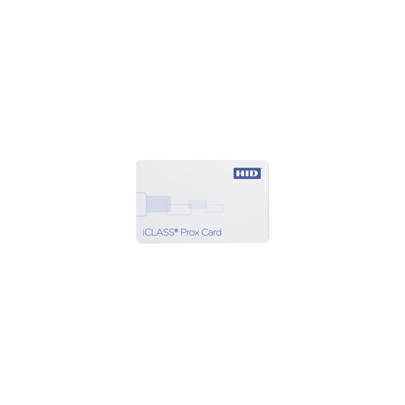Tarjeta Dual PROX/  iCLASS 32k bit (Applicación) Delgada / Garantía de por Vida