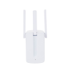 Repetidor / Extensor de Cobertura WiFi N / MU-MISO / 300 Mbps 2.4 GHz / 3 antenas externas / Botón WPS