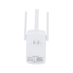 Repetidor / Extensor de Cobertura WiFi N / MU-MISO / 300 Mbps 2.4 GHz / 3 antenas externas / Botón WPS