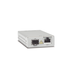 Convertidor de medios Gigabit Ethernet a fibra óptica con puerto SFP, con fuente de alimentación multi-región