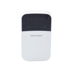 Teclado de LEDs / Cableado / 8 Zonas / Compatible con Panel Hibrido Hikvision DS-PHA64-W4P y DS-PHA64-W4P2