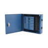 Fuente de Poder Profesional HEAVY DUTY @ 16 Amperes / 8 Canales / Hasta 2A por Salida / Ajuste independiente de 11 a 15 Vcc por Salida / Protección Contra Sobrecargas / Filtro de Ruido Especial para Cámaras 4K.