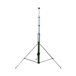 Mástil Telescópico Retraible Manual de 9 metros con Accesorios. Incluye Tripie.
