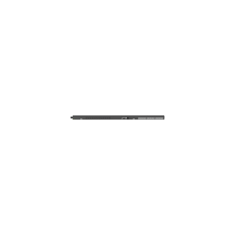 PDU Monitoreable (MI) para Distribución de Energía, Enchufe de Entrada NEMA L5-30P, Con 24 Salidas NEMA 5-20R, de Instalación Vertical, 120 Vca, 30 Amp