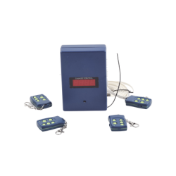 Receptor Inalambrico Universal Administrable por Software, Hasta 1600 controles de usuarios, compatible con Barreras y Motores de puertas
