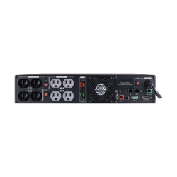 UPS de 1500 VA/1500 W, Topología Línea Interactiva, Entrada 120 Vca NEMA 5-15P, Onda Senoidal Pura, Torre o Rack 2 UR, Con 8 Tomas NEMA 5-15R