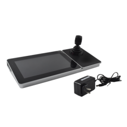 Controlador IP (Joystick) con Pantalla Táctil de 10.1" / S.O. Android ver. 4.4 / Compatible con cámaras IP, Domos IP / PTZ IP / DVRs y NVRs epcom, HiLook y HIKVISION