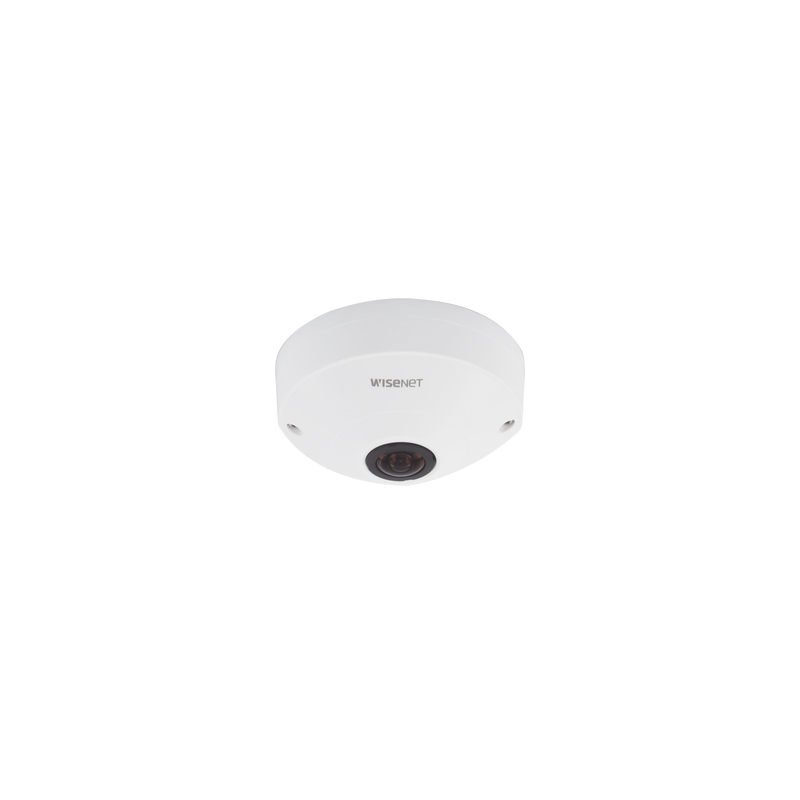 Camara IP Fish Eye Interior 6 Megapixel / WDR 120dB / PTZ Digital 8X / Video Analíticos / MicroSD / H.265