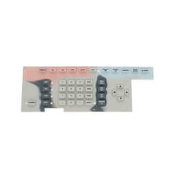 Membrana Elastomérica "Touch Pad" para Monitor de Servicio Ramsey COM-3010. 