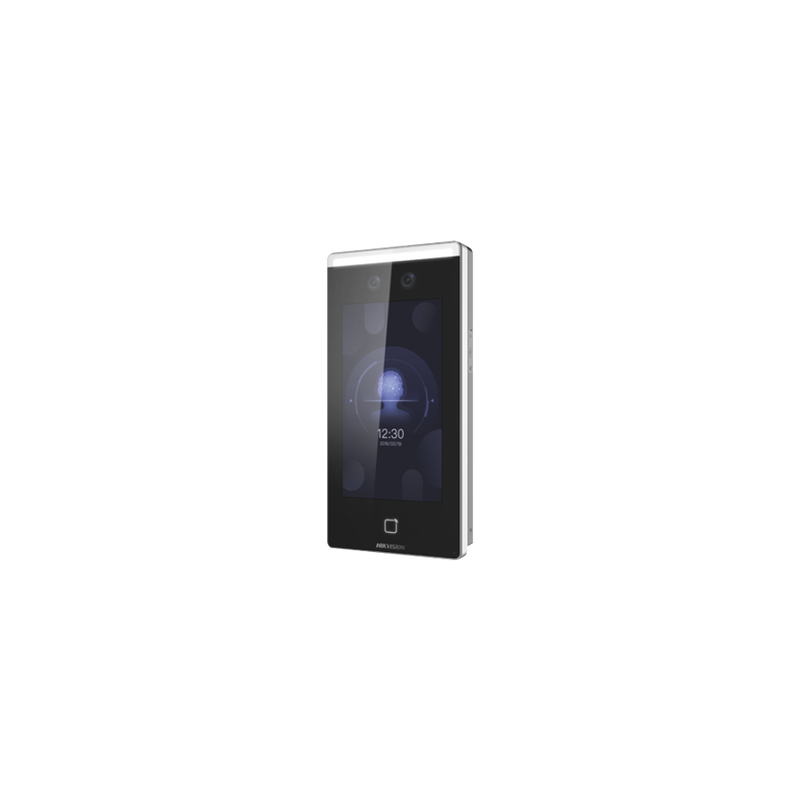 Terminal Min Moe Touch de Reconocimiento Facial ULTRA Rápido con función de Videoportero  (ambientes no ruidosos) / Lectura de Códigos QR / 6,000 usuarios / Alta tecnología Deep Learning  / Cámara 2 MP compatible con NVR