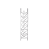 Tramo de Torre de 3 m x 60 cm de Ancho (Tubo 1 1/4" Ced. 40), Galvanizado por Inmersión en Caliente, Hasta 99 m de Elevación.