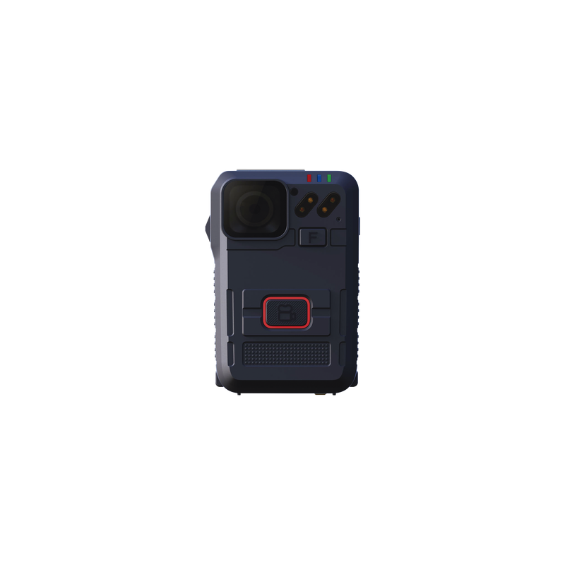 Body Camera para Seguridad, Video Full HD, Descarga de Vídeo automática con estación, Pantalla TFT con indicador de batería y memoria.