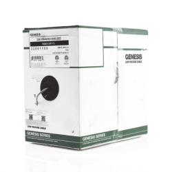 Bobina de 152 Metros de Cable / 6 x 22 AWG BLINDADO / Riser / Color Gris / Para Aplicaciones de Audio, Seguridad y Control
