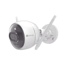 Bala IP 2 Megapíxel / Wi-Fi  / Doble Lente / COLORES EN OSCURIDAD / Deteccion de Personas o Vehículos  / Cruce de Línea / Intrusión a un área / Audio de dos vías / Luz Estroboscópica / Sirena / MicroSD