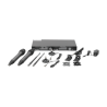 Kit de Microfonía inalámbrico | 2 Micrófonos de mano | Receptor UHF | Pantalla LCD | 200 Canales | Gran cobertura