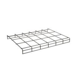 Charola para Canalización Wyr-Grid® Tipo Malla, Con Pintura Electrostática en Color Negro, 18 in (457.2 mm) de Ancho, 53.1 mm de Alto y 3 m de Largo 