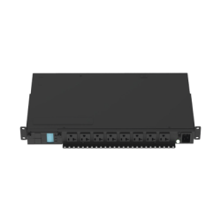 PDU Monitoreable (MI) para Distribución de Energía, Enchufe de Entrada NEMA 5-15P, Con 8 Salidas 5-20R, Horizontal 19in, 120 Vca, 15 Amp, 1UR