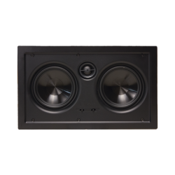 altavoces de montaje en la pared | woofers dobles de 5in | tweeter de 1in | 100W | 8ohms
