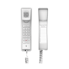 Teléfono IP profesional para Hotelería, montaje en pared,  teclado numérico estándar, conferencia de 3 vías, Opus y PoE.