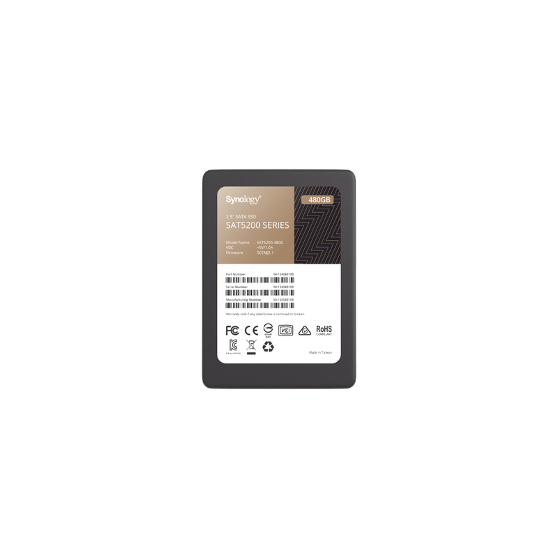 480 GB SSD , diseñada para Synology NAS