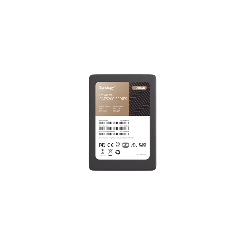 960 GB SSD , diseñada para Synology NAS