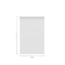 Motor inalámbrico (RTS) de baterías convierta sus persianas de cadena en sistemas inteligentes, para ventanas de 2.30m ancho / 3.50m alto, no incluye textil