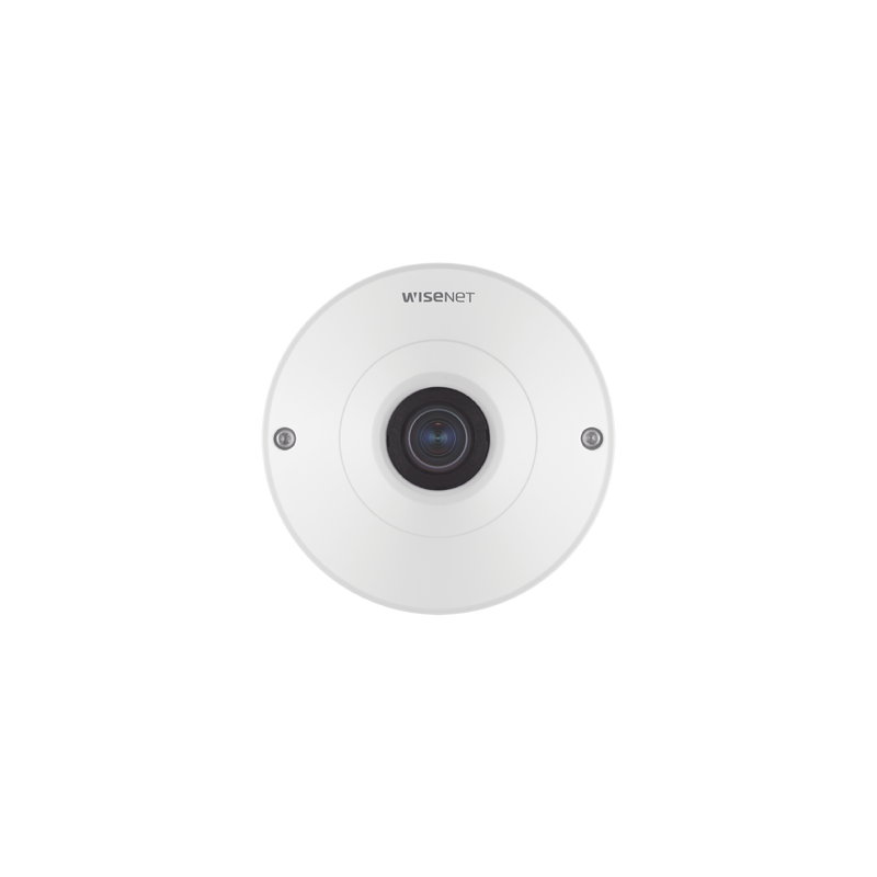 Camara IP Fish Eye Interior 12 Megapixel / WDR 120dB / PTZ Digital 8X / Video Analíticos / MicroSD / H.265