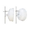 Antena direccional de alta resistencia, Ganancia 30 dBi, (4.9 -6.4 GHz), Plato hondo para mayor inmunidad al ruido, Conectores N-Hembra, Montaje incluido.
