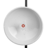 Antena direccional de alta resistencia, Ganancia 30 dBi, (4.9 -6.4 GHz), Plato hondo para mayor inmunidad al ruido, Conectores N-Hembra, Montaje incluido.