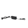 Adaptador de Pared de 12Vcc @ 1 A con cable y clavija Nema 1-15 / 0.5 metros a la toma de alimentación / 0.5 metros a la conexión del dispositivo