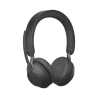 Jabra Evolve2 65, Auricular stereo versión UC con aislamiento de ruido activa, dongle USB-A indicador de ocupado (Busylight) (26599-989-999)