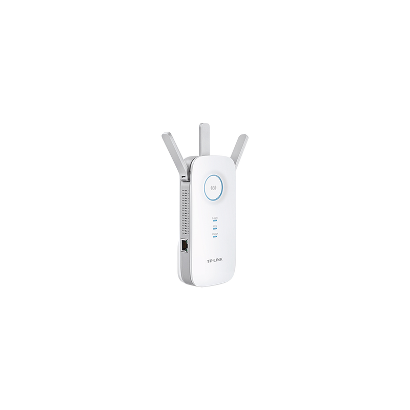 Repetidor / Extensor de Cobertura WiFi AC, 1750 Mbps, doble banda 2.4 GHz y 5 GHz, con 1 puerto 10/100/1000 Mbps, 3 antenas externas