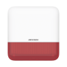 (AX PRO) Sirena Inalámbrica con Estrobo Rojo para Exterior IP65 / 110 dB