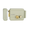 Cerradura Eléctrica con Botón de Salida / Incluye Llave  / Exterior / Izquierda