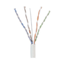 Bobina de Cable UTP 305 m. de Cobre, TX5e™  PanNet, Blanco, Categoría 5e, 24 AWG, CMP (Plenum), de 4 pares