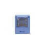 Conector Jack RJ45 Estilo TG con Ventana, Mini-Com, Categoría 6A, de 8 posiciones y 8 cables, Color Azul