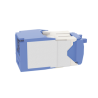 Conector Jack RJ45 Estilo TG con Ventana, Mini-Com, Categoría 6A, de 8 posiciones y 8 cables, Color Azul