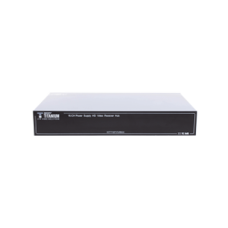 (SOLO RECEPTOR) TRANSCEPTOR ACTIVO DE 16 CANALES / VIDEO+PODER en un solo Cable UTP / 150 metros en 4K, 200 metros en 5 MP/ Envía 36 Vcc y Recibe 12 Vcc / TODO INCLUIDO PARA RACK / HD-TVI/CVI/AHD/CVBS / SIN RUIDO / INSTALACIÓN LIMPIA.