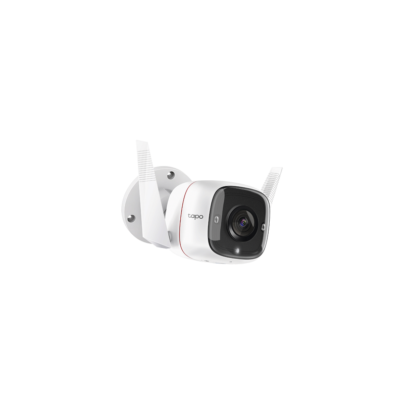 Cámara IP Wi-Fi para exterior, 3 megapixel, audio doble vía, visión nocturna, notificación Push, acepta memoria Micro SD de para grabación. 