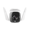Cámara IP Wi-Fi para exterior, 3 megapixel, audio doble vía, visión nocturna, notificación Push, acepta memoria Micro SD de para grabación. 