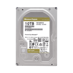 Disco Duro Gold de 10 TB / 7200 RPM / Optimizado para NAS, RAID, Data Center y NVRs de Gran Capacidad / Uso 24-7 / Proteccion Antivibración / 5 Años de Garantia / HelioSeal