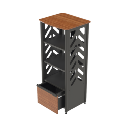 Estante Doméstico para Equipo de Telecomunicaciones (675x1517x599mm)
