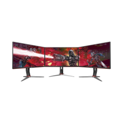 Monitor 27" GAMING Backlight-LED IPS, Resolución 1920 x 1080p 144Hz, con Entradas de Video VGA / HDMI / DISPLAYPORT .  Bisel Ultra Delgado. Compatible con VESA