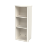 Gabinete Acero Galv. para 3 Bat. PL110D12. Puerta Ventilada. Acc. de piso o poste No incluidos (400 x 1060 x 300mm).