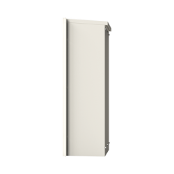 Gabinete Acero Galv. para 3 Bat. PL110D12. Puerta Ventilada. Acc. de piso o poste No incluidos (400 x 1060 x 300mm).