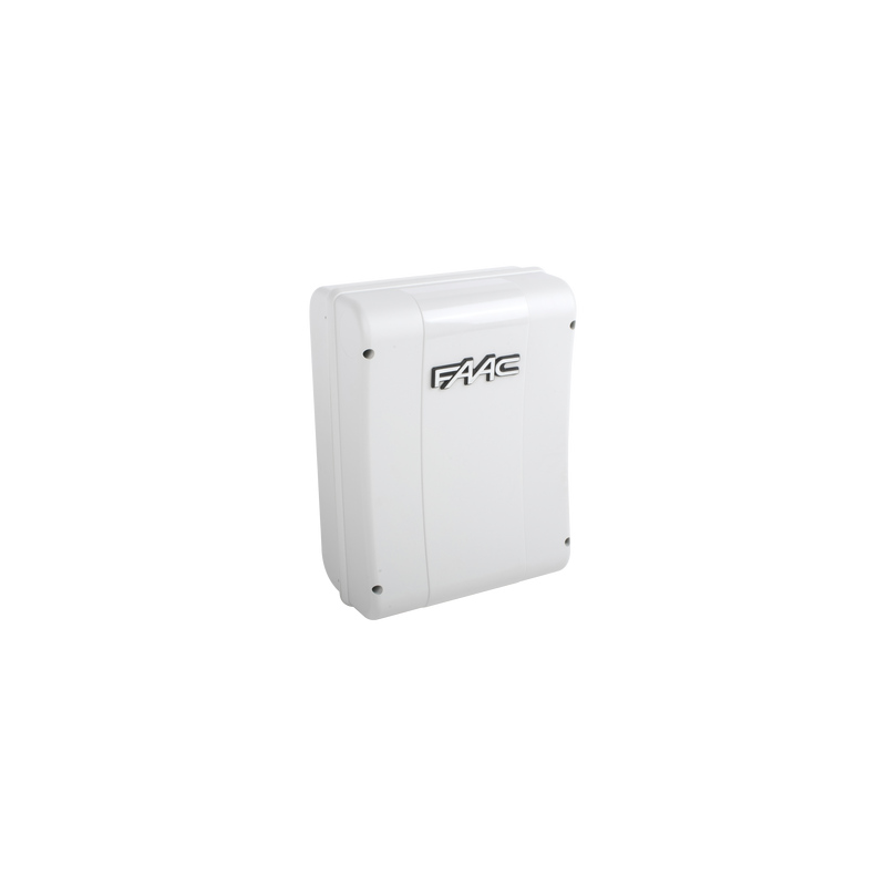 Cuadro de mando FAAC E024S para operadores abatibles  FAAC S418 y FAAC 770N 